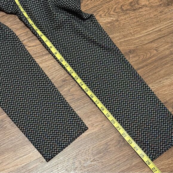 Candie’s Skinny Ankle Stretchy Pants With Geometric Print Black White Size 9 - Picture 3 of 13